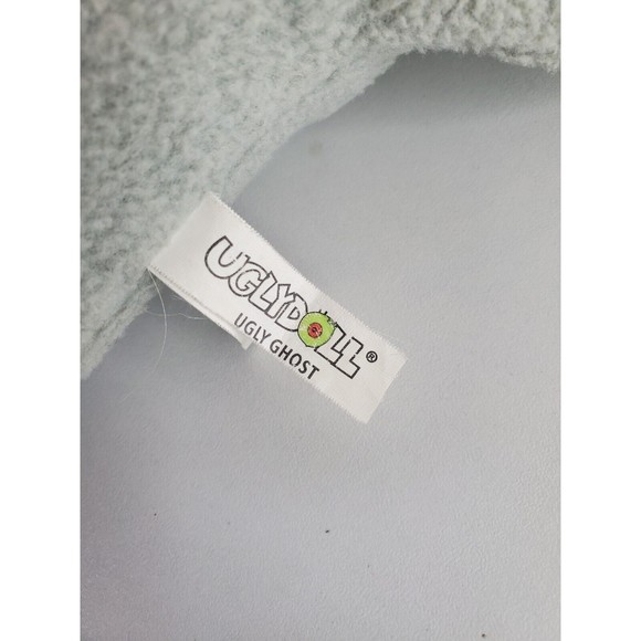 Vintage Ugly Dolls Set 2007 Ugly Ghost & 2002 Wage With Denim Apron - Picture 5 of 9